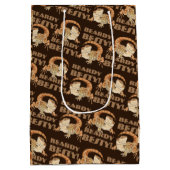 Beardie Bestie Medium Cadeauzakje (Achterkant)