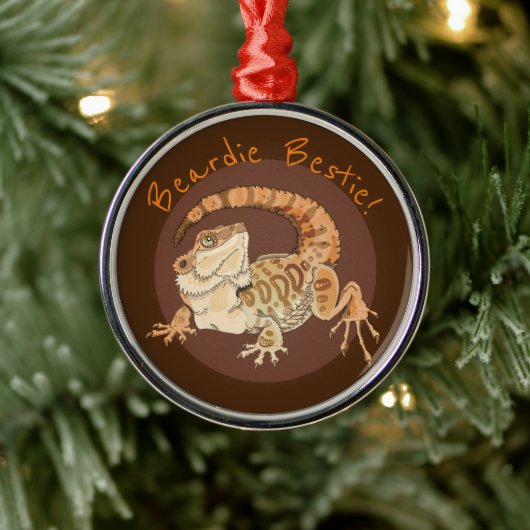 Beardie Bestie! Ornament (Boom)