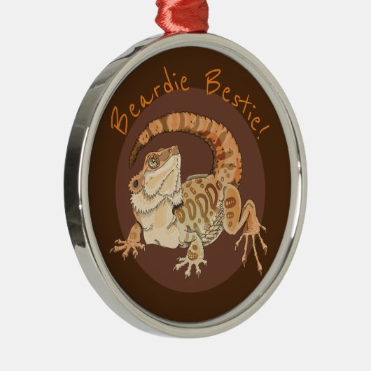 Beardie Bestie! Ornament (Rechts)
