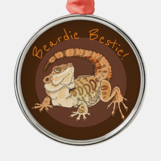 Beardie Bestie! Ornament (Voorkant)