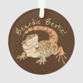 Beardie Bestie! Ornament (achterkant)