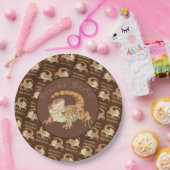 Beardie Bestie! Papieren Bordje (Feest)