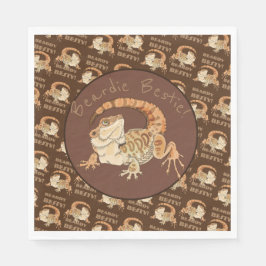 Beardie Bestie! Servet