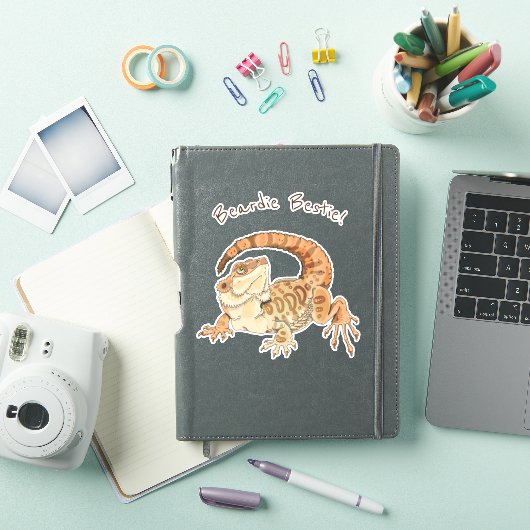 Beardie Bestie Sticker (iPad Cover)