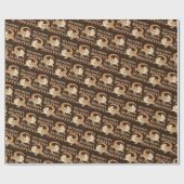 Beardie Bestie Wrapping Paper Cadeaupapier (Vlak)