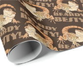 Beardie Bestie Wrapping Paper Cadeaupapier (Rol Hoek)