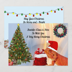 Beardie-Claus - Bearded Dragon