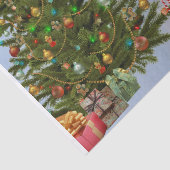 Beardie-Claus - Bearded Dragon Santa Tissue Paper Tissuepapier (Detail)