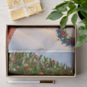 Beardie-Claus - Bearded Dragon Santa Tissue Paper Tissuepapier (Geschenk)