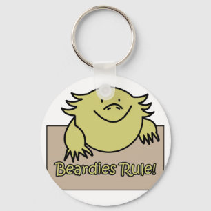 Beardies Rule! Sleutelhanger
