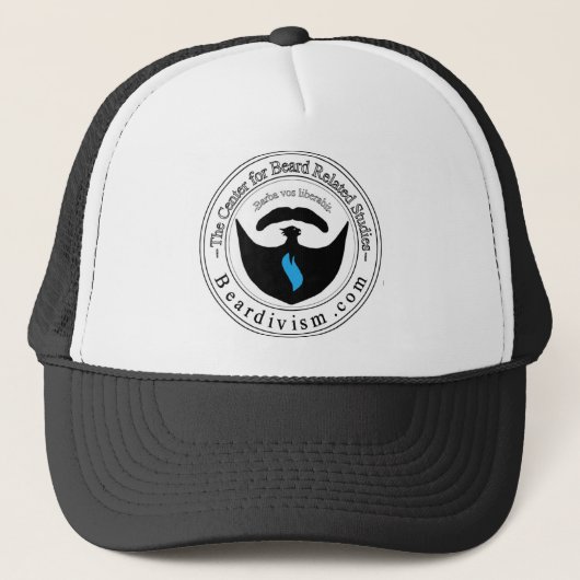 Beardivism Trucker Hat Trucker Pet (Voorkant)