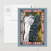 Beardley Peacock Briefkaart (Voorkant / Achterkant)