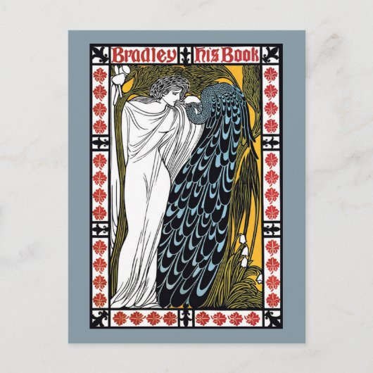 Beardley Peacock Briefkaart (Voorkant)