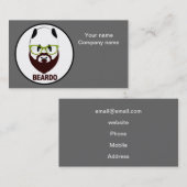 Beardo panda visitekaartje (Voorkant / Achterkant)