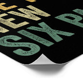 Beards Are The New Six Pack Funny Bearded Men  Poster (Hoek)