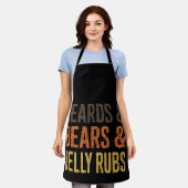 Beards Beren Belly Rubs LGBTQ Gay Pride Ally Schort (Gedragen)