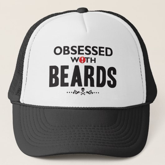 Beards geobsedeerd trucker pet (Voorkant)
