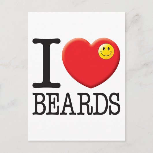 Beards Love Briefkaart (Voorkant)