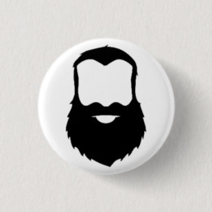 BEARDS RONDE BUTTON 3,2 CM