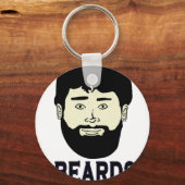 BEARDS - Ze groeien op je af Sleutelhanger (Voorkant)