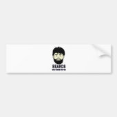 BEARDS - Ze groeien op je Bumpersticker (Voorkant)
