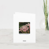 Beardsley Angel & Poppies Note Kaart (Achterkant)