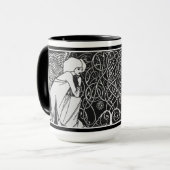 Beardsley Angels Art Mok (Voorkant links)