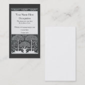 Beardsley Black & White Trees Landscaping Visitekaartje (Voorkant / Achterkant)