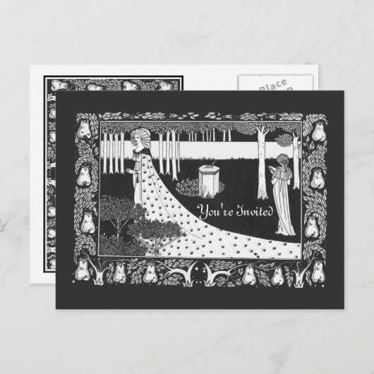 Beardsley bruiloft bruids douche uitnodiging (Voorkant / Achterkant)