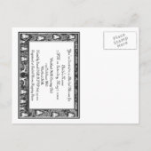 Beardsley bruiloft bruids douche uitnodiging (Achterkant)