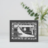 Beardsley bruiloft bruids douche uitnodiging (Staand voorkant)