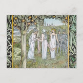 Beardsley: Dood van Arthur Briefkaart (Voorkant)