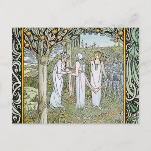 Beardsley: Dood van Arthur Briefkaart