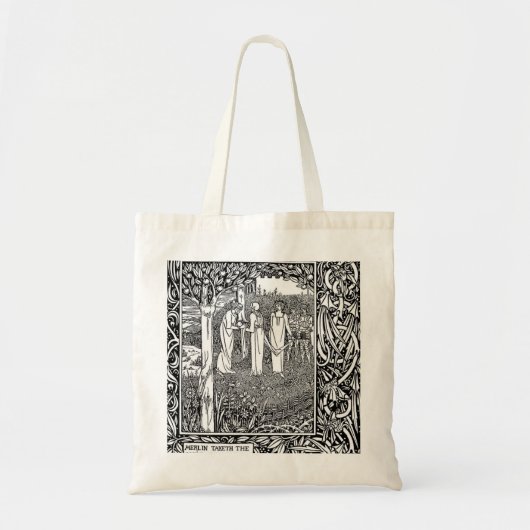 Beardsley: Dood van Arthur Tote Bag (Voorkant)