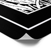 Beardsley Excalibur & Knight Art Poster (Hoek)