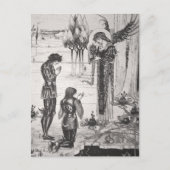 Beardsley Heilige Grail Post Card Briefkaart (Voorkant)