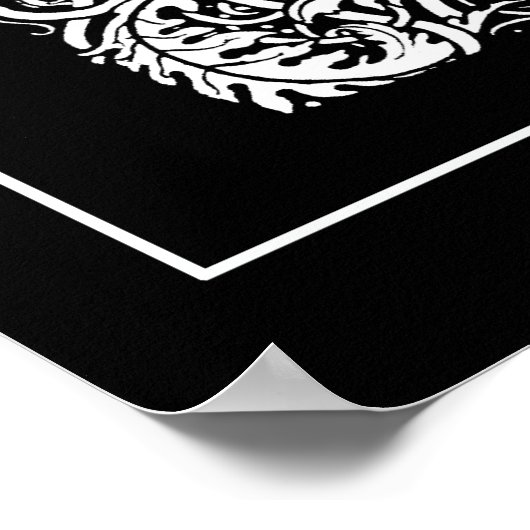 Beardsley King Arthur Excalibur Poster (Hoek)