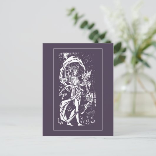 Beardsley Knight Post Card Briefkaart (Staand voorkant)