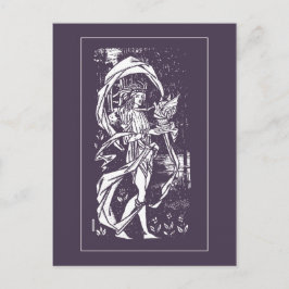 Beardsley Knight Post Card Briefkaart