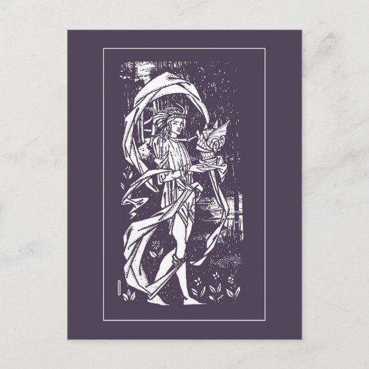 Beardsley Knight Post Card Briefkaart (Voorkant)