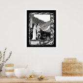 Beardsley Lancelot en het Witch-Poster Poster (Keuken)