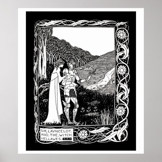 Beardsley Lancelot en het Witch-Poster Poster (Voorkant)