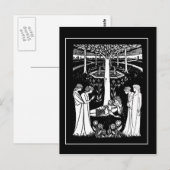 Beardsley Lancelot Post Card Briefkaart (Voorkant / Achterkant)