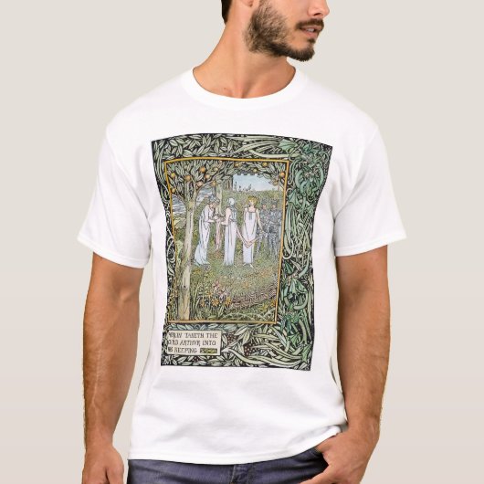 Beardsley: Morte D'Arthur T-shirt (Voorkant)