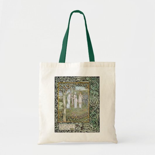 Beardsley: Morte D'Arthur Tote Bag (Voorkant)