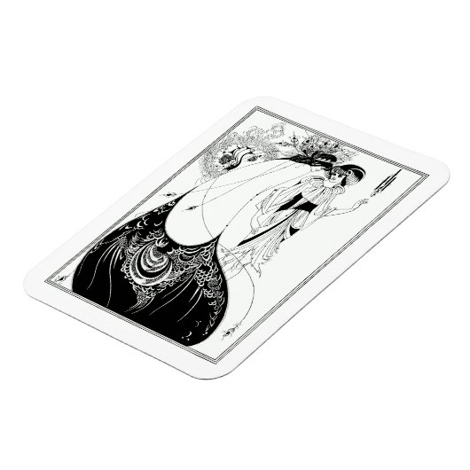 Beardsley Peacock Skirt  stijl Magneet (Linkerzijde)