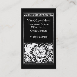 Beardsley Peony Border Photo Visitekaartje