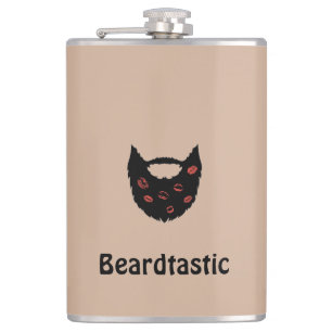 Beardtastische kolf heupfles