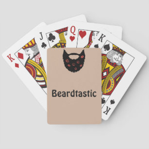 Beardtastische speelkaarten