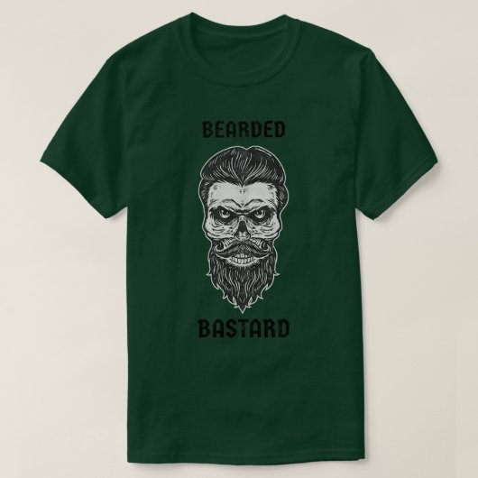 Beared Bastard T-shirt (Design voorkant)